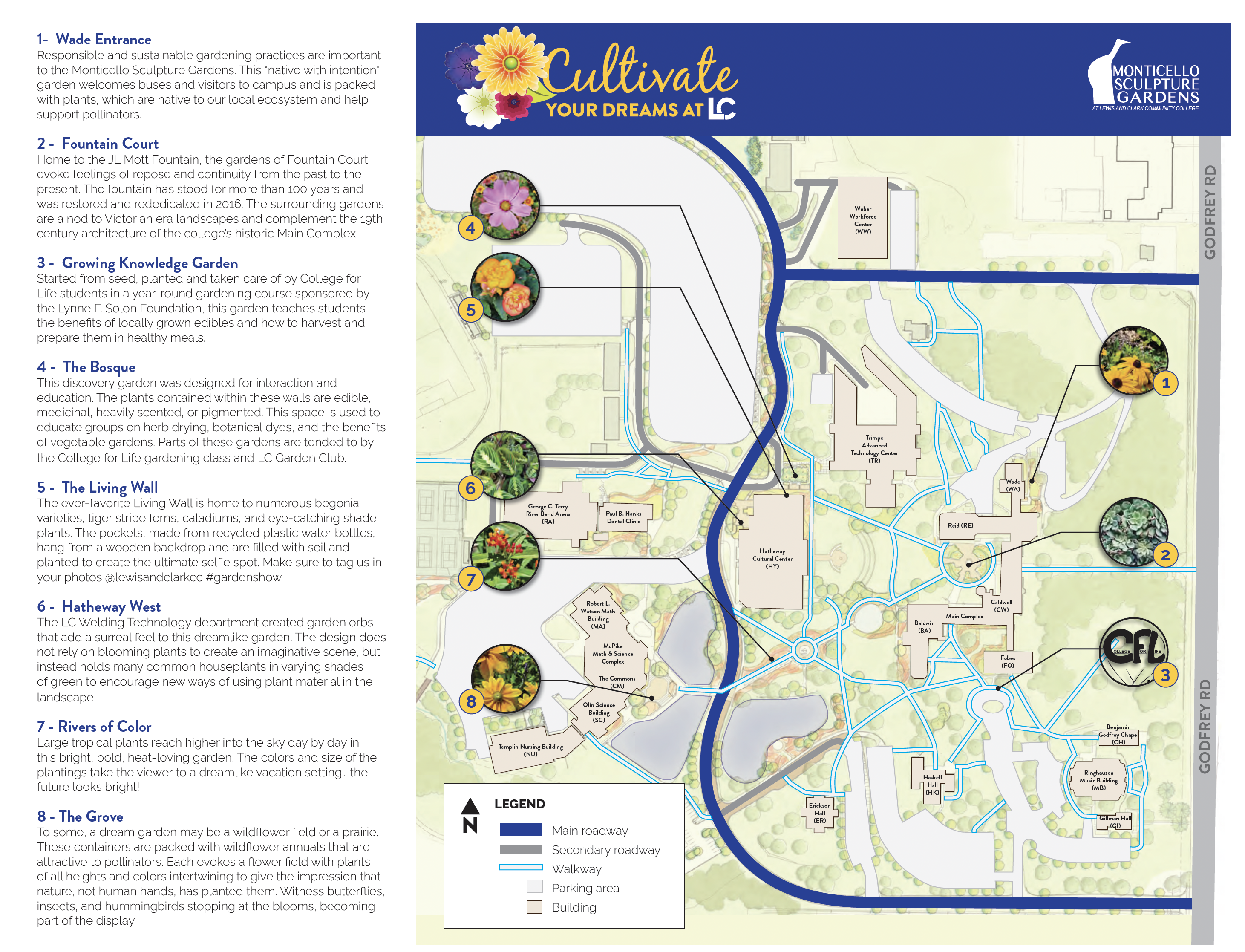 Cultivate Your Dreams Garden Map