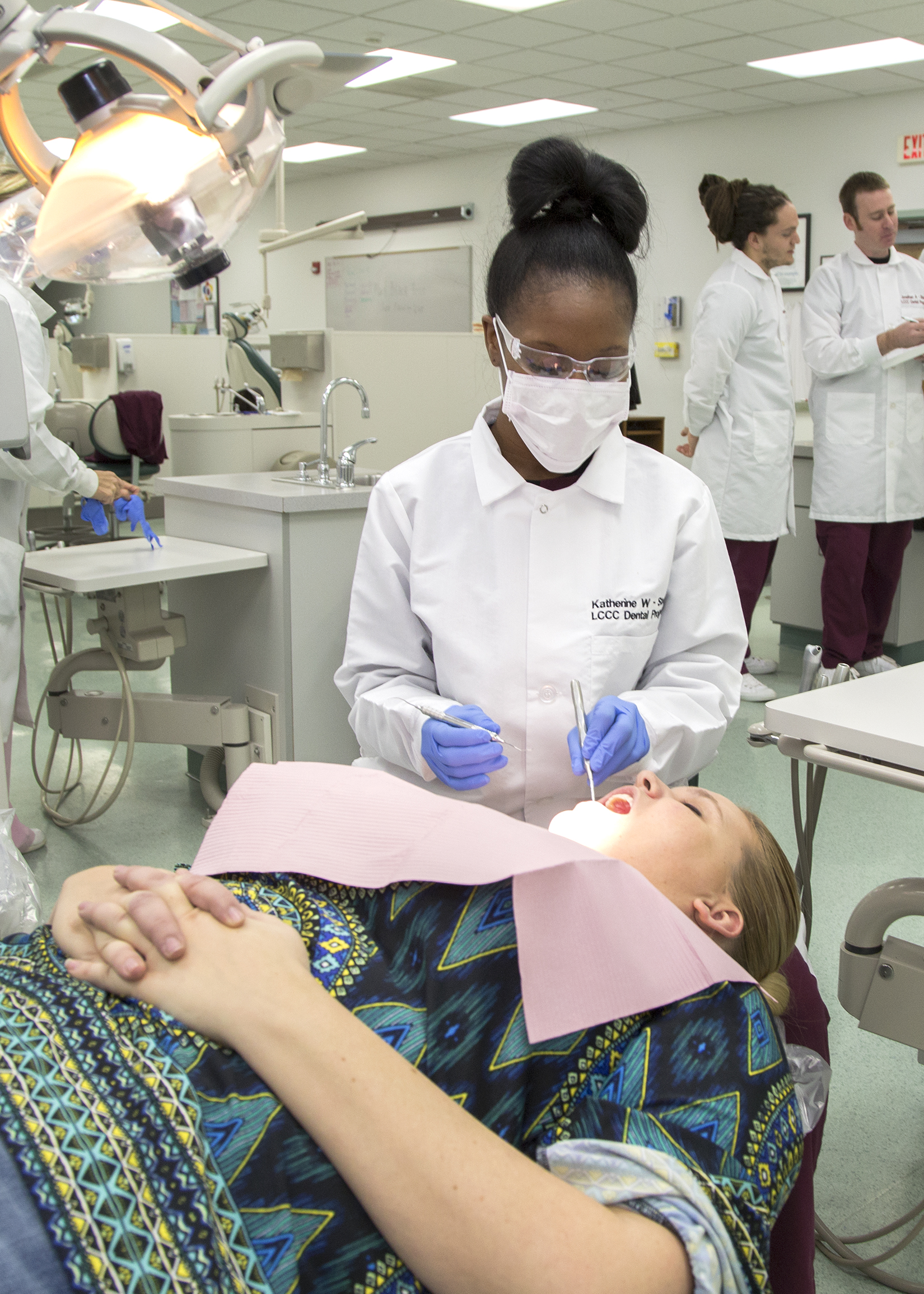 Working in the Dental Clinic