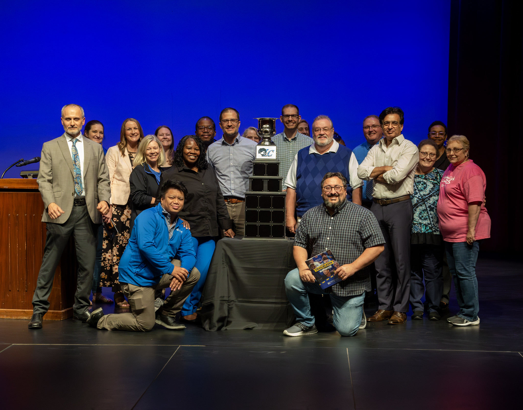 The KD cup 2024 winning staff house.