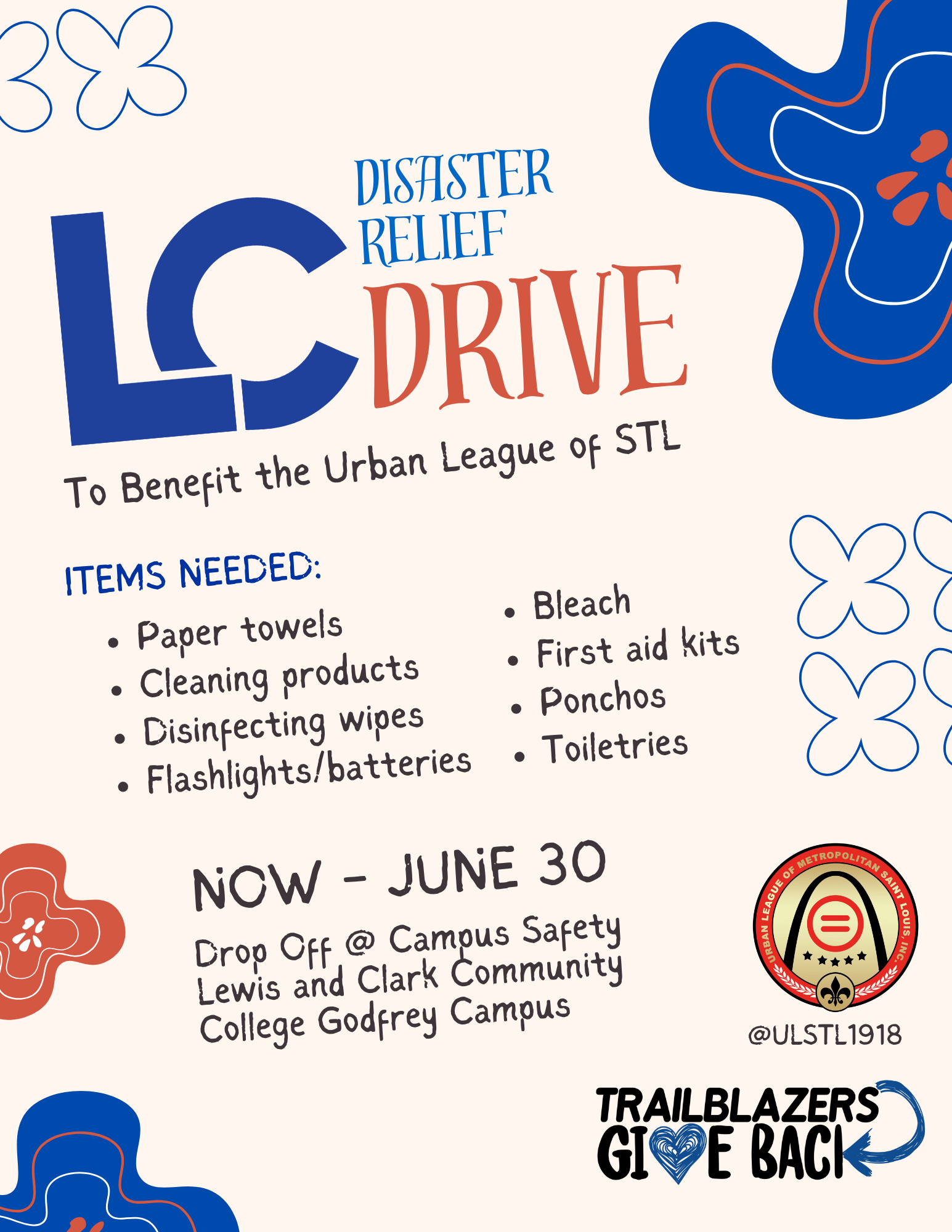 Donation flier