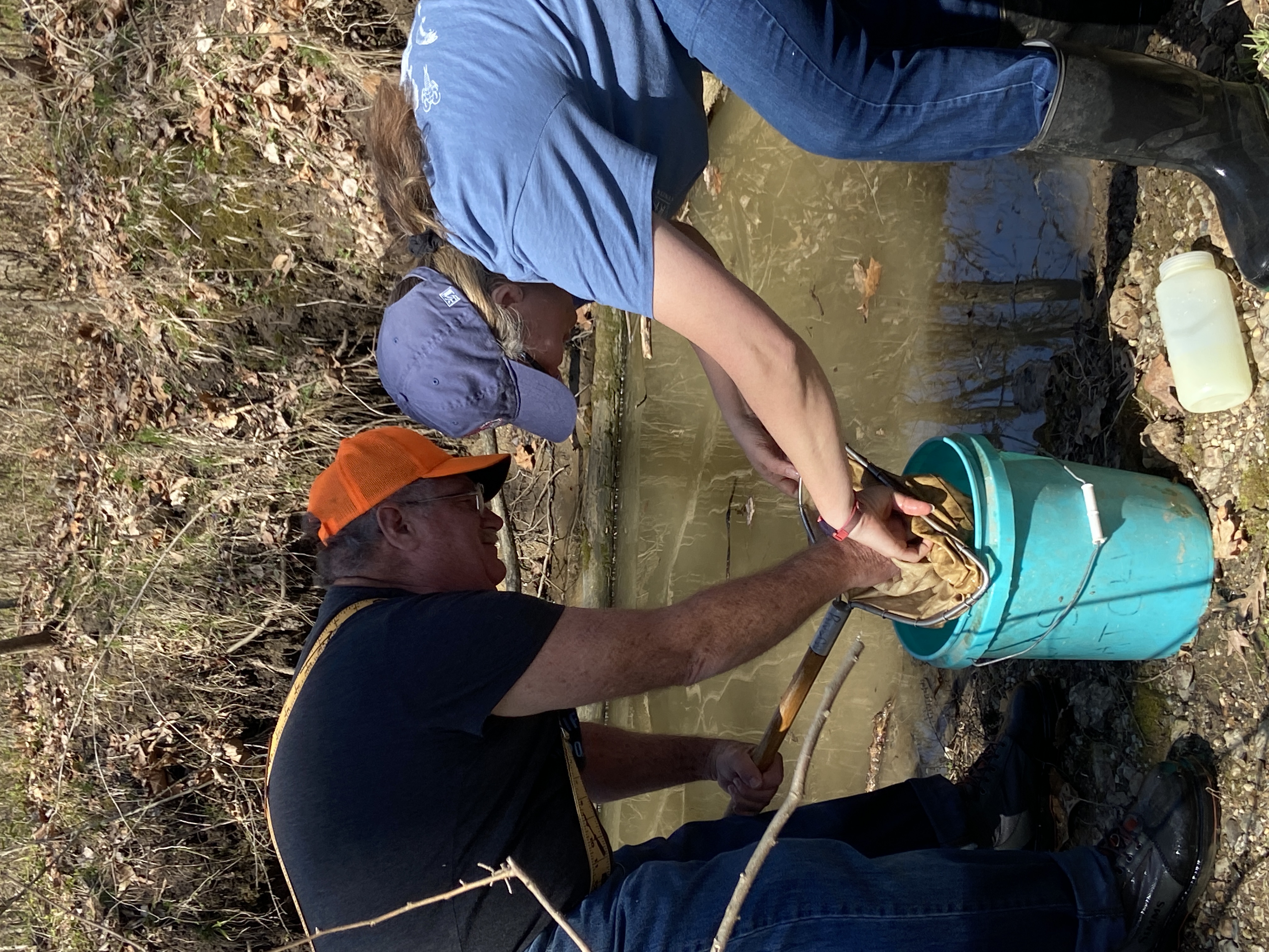 RiverWatch training workshops teach volunteers to monitor water quality in their local streams.