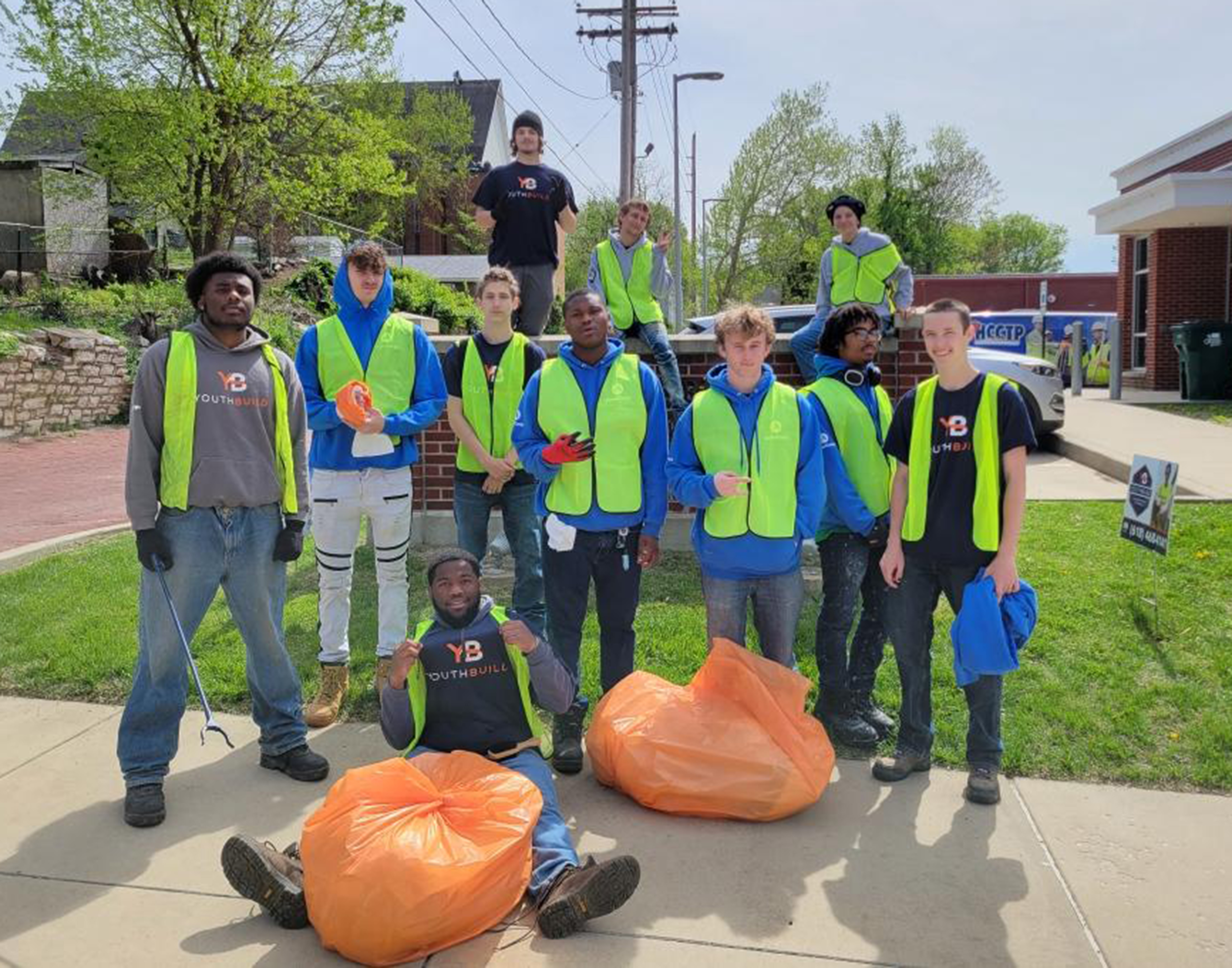 Pictured are Isaiah Slater, Kyan O’Bannon, Aden Rochowiak, Nicholas Shea, Terrance Johnson, Rocky Hoffstot, Casio Manley, Vaughan Kuykendall, Tabitha Latchford and Sabastian Manning.