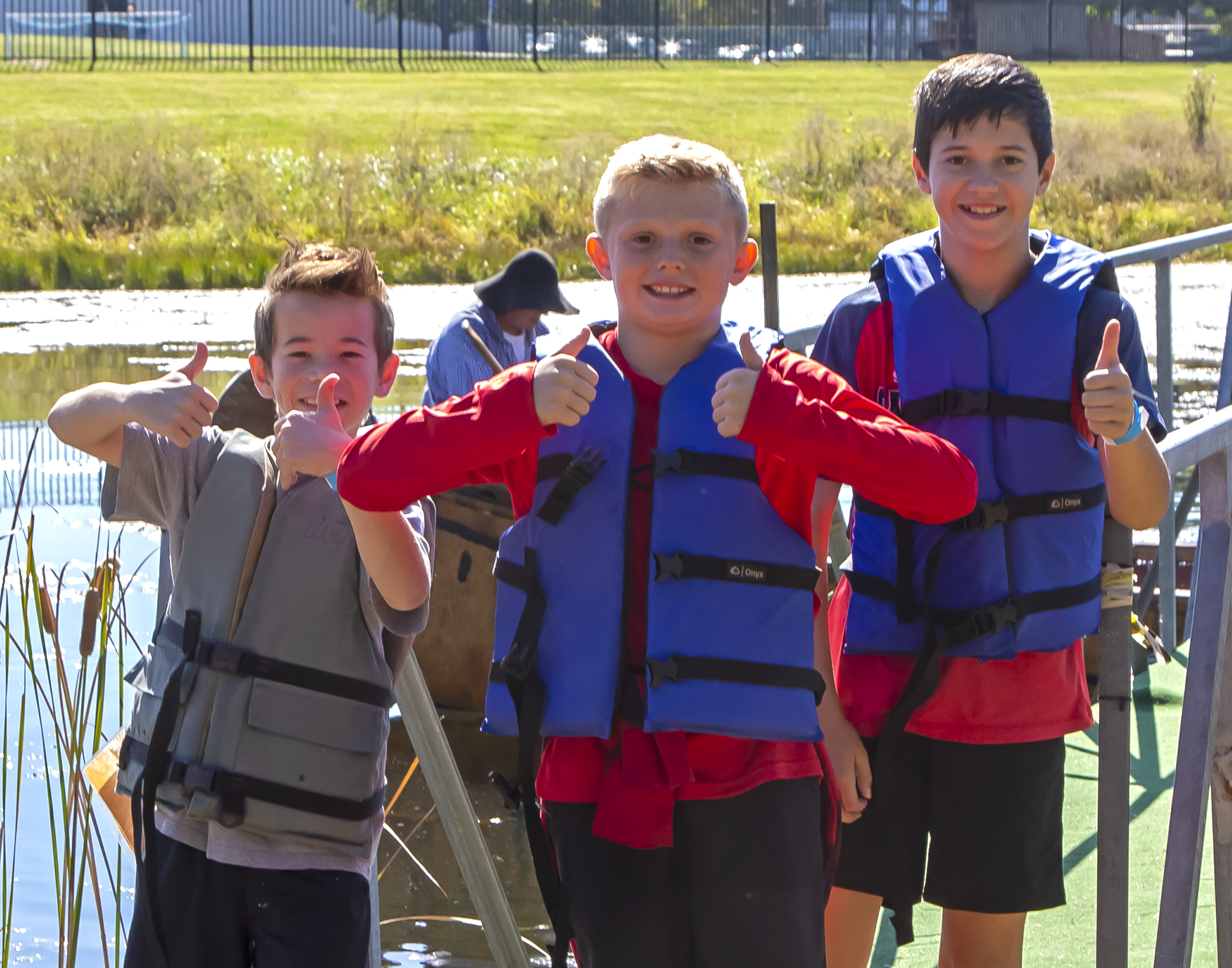 Water Festival attendees learn water safety. NGRREC file photo.