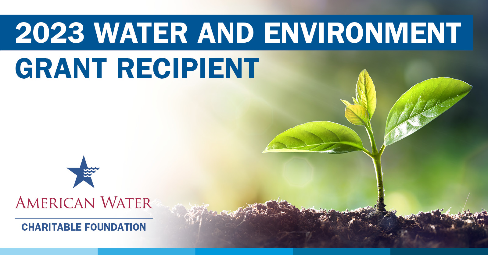 The National Great Rivers Research and Education Center (NGRREC℠) announced this week that it is the recipient of an American Water Charitable Foundation 2023 Water and Environment grant, focused on the expansion of the Water Festival experience to the Chicago and Bellville service areas.