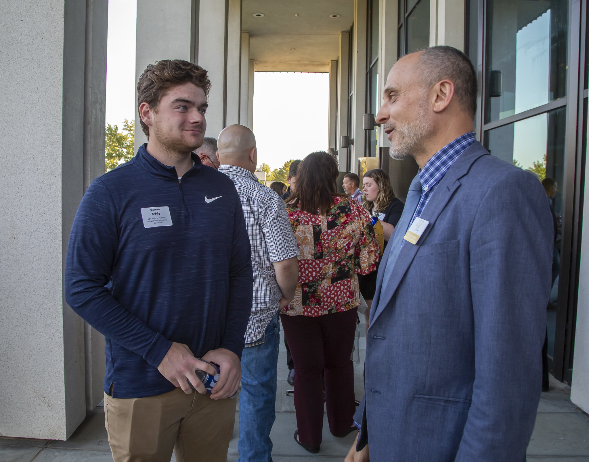 Lewis and Clark Community College's scholarship winners got the opportunity to meet their benefactors on Thursday, Oct. 6, at the annual Scholars and Donors event. Photo by Jan Dona, L&C Marketing/PR.