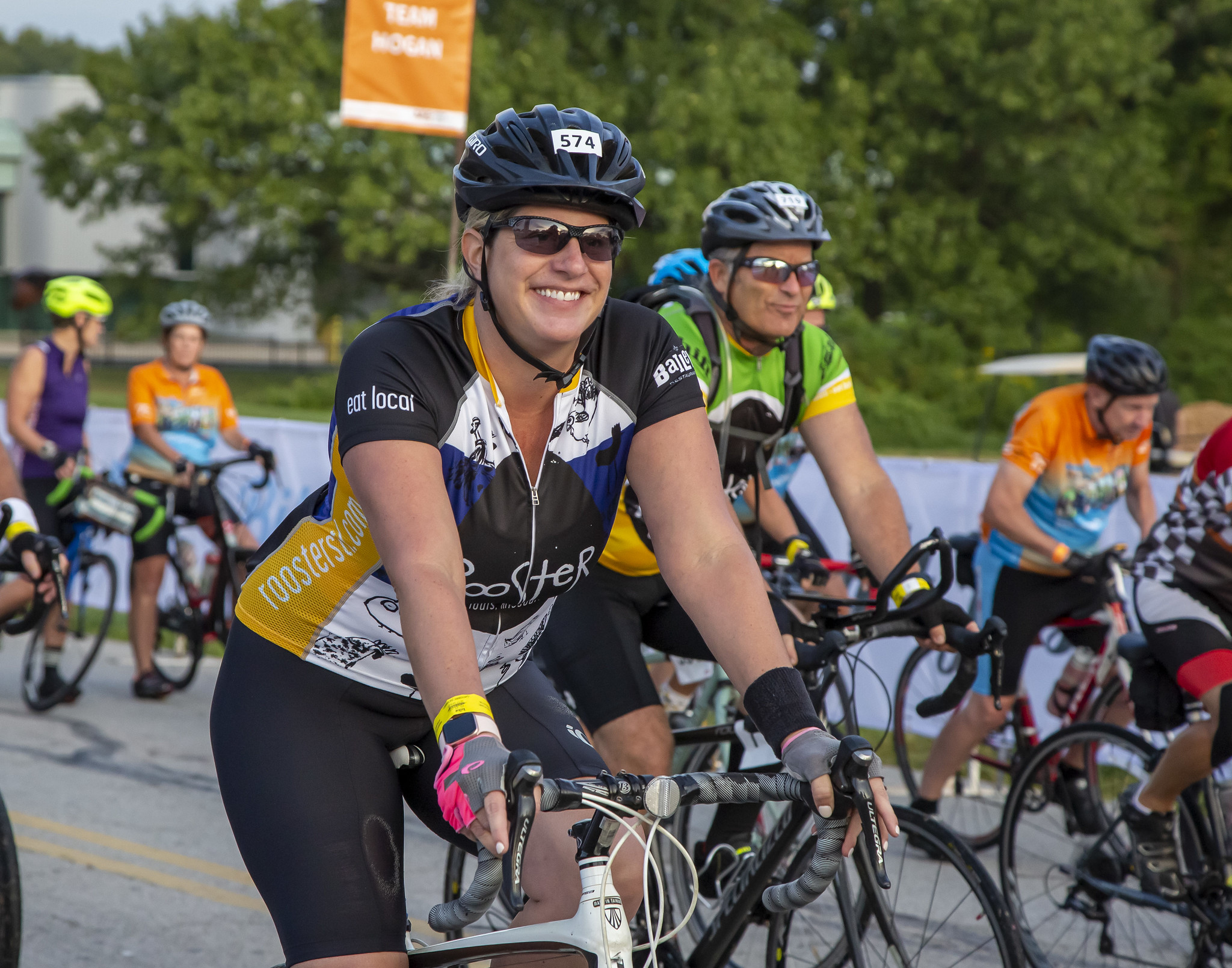 Photo from 2022 Bike MS Gateway Getaway Credit: Lewis and Clark Community College