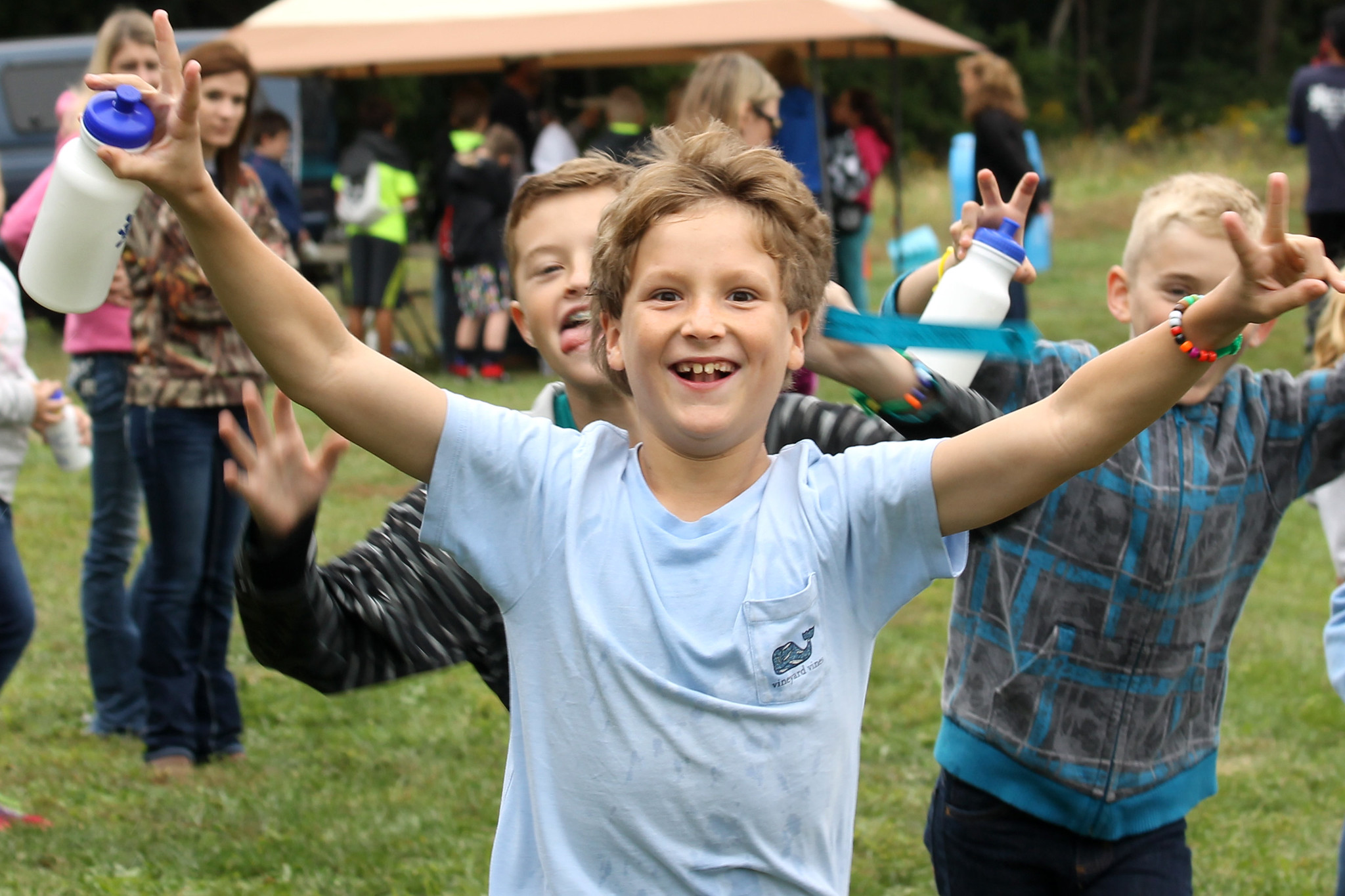 Students at past Water Festival