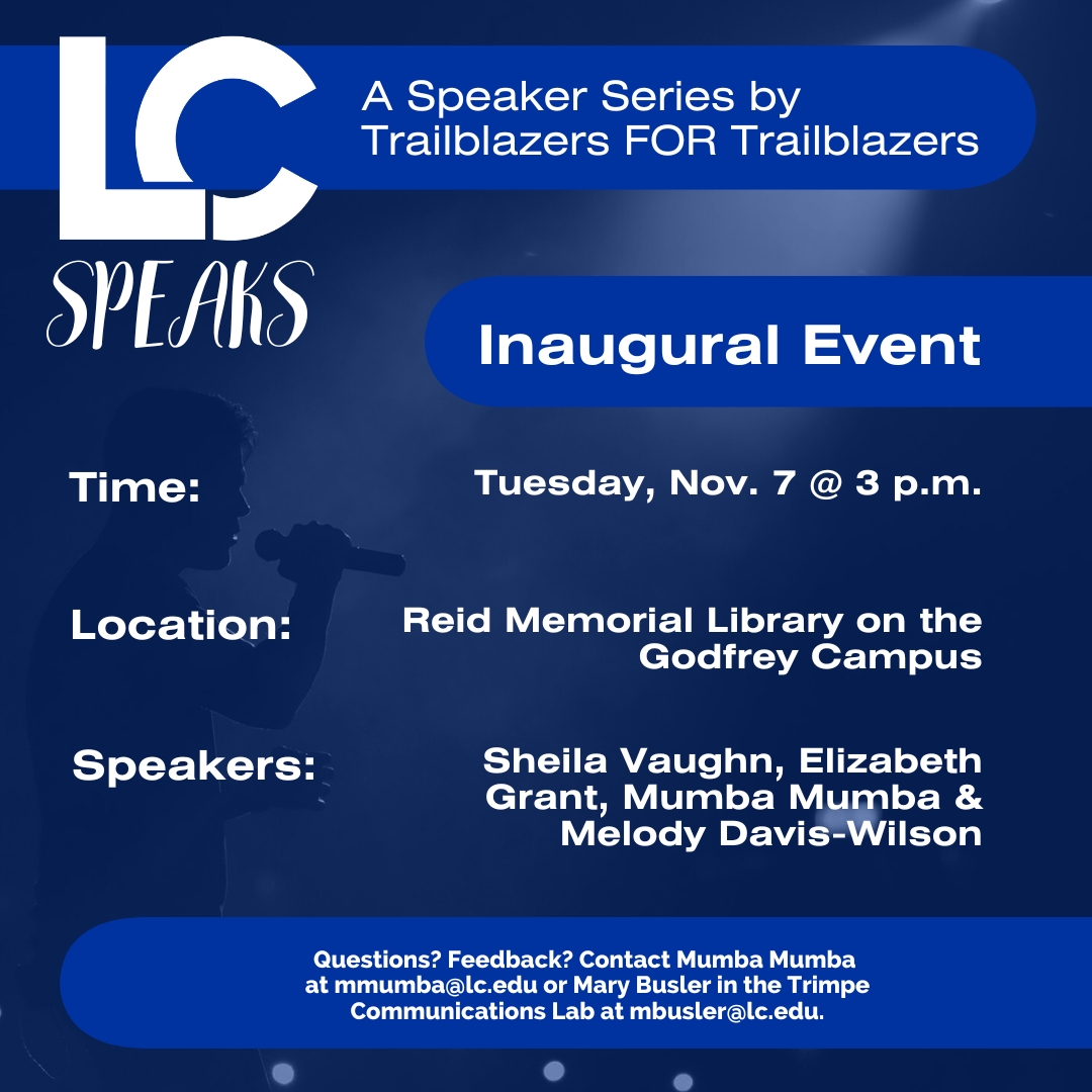 Lewis and Clark Community College invites team members to participate in LC Speaks, a new speaker series which will feature L&C professionals sharing their stories and perspectives.