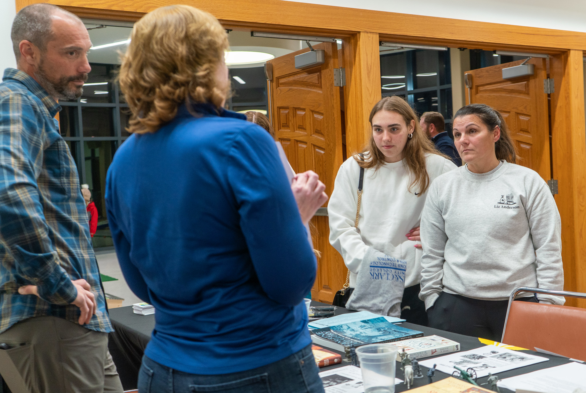 The Industrial Careers Open House gives both students and alumni the chance to network with local employers, as well as L&C faculty and staff.