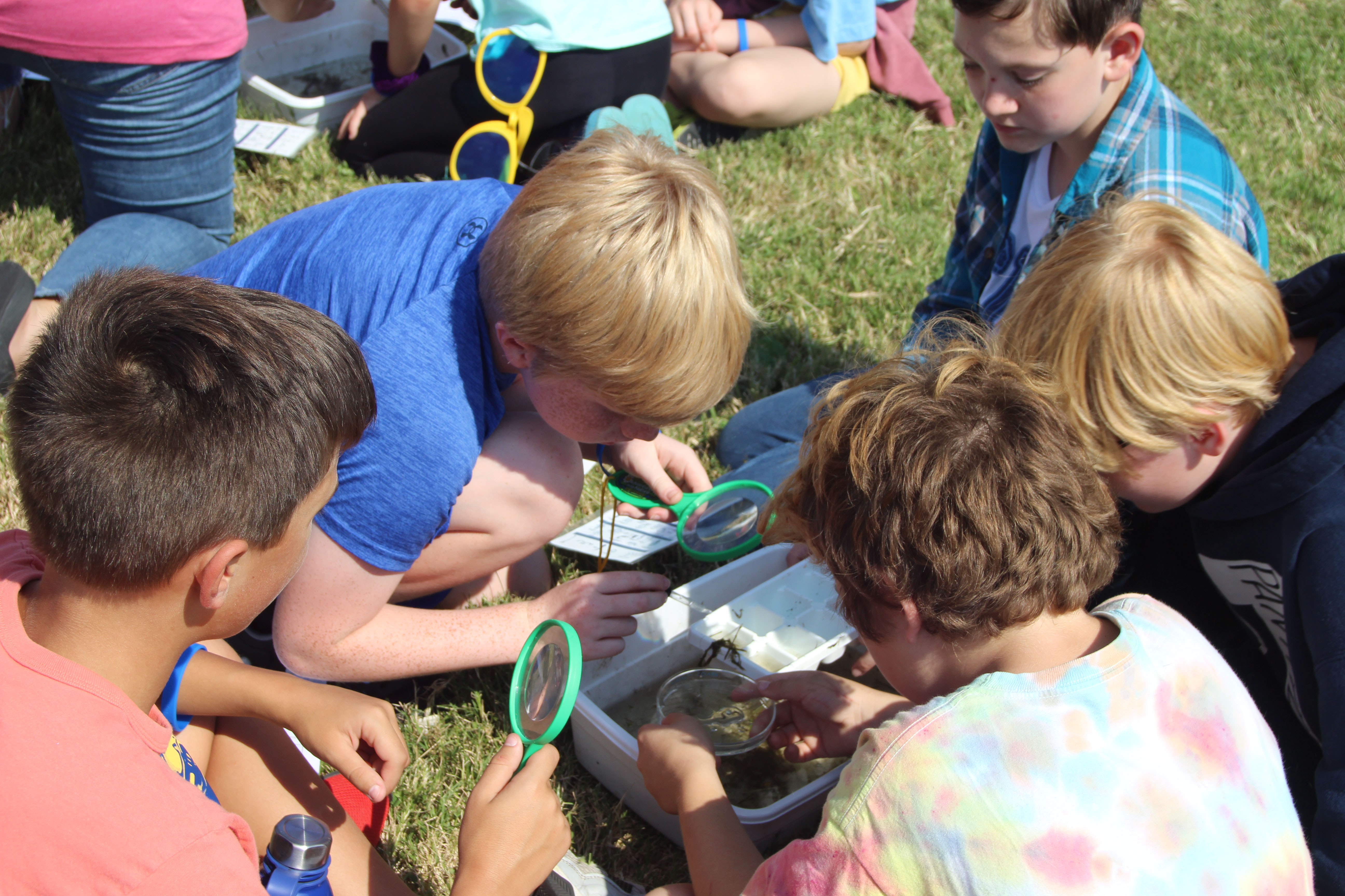 Fifth grade students participate in a science investigation at last year’s Water Festival. Photo provided by NGRREC