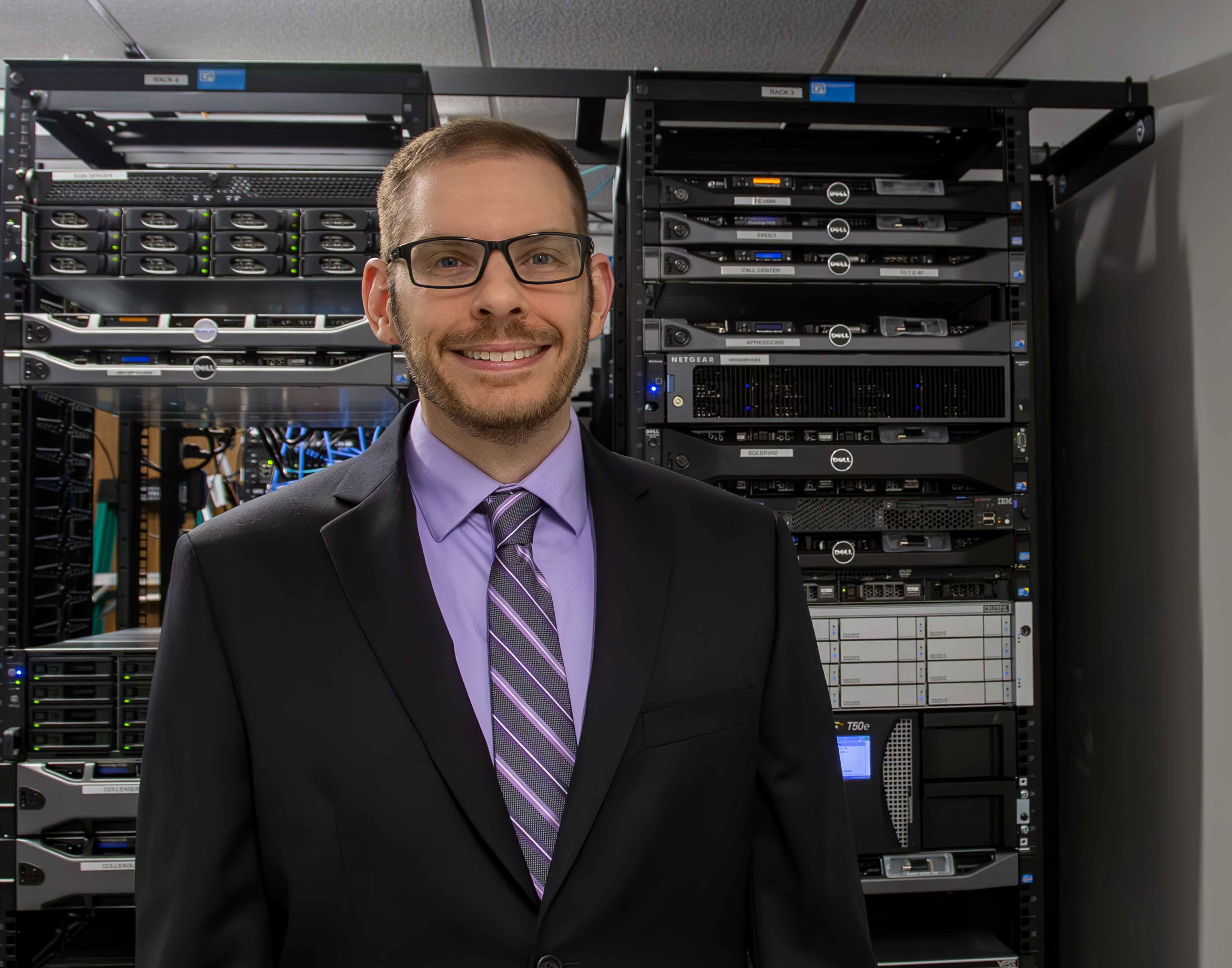Ron Wall is Lewis and Clark Community College’s Chief Data and Technology Officer. JAN DONA/L&C Marketing & PR