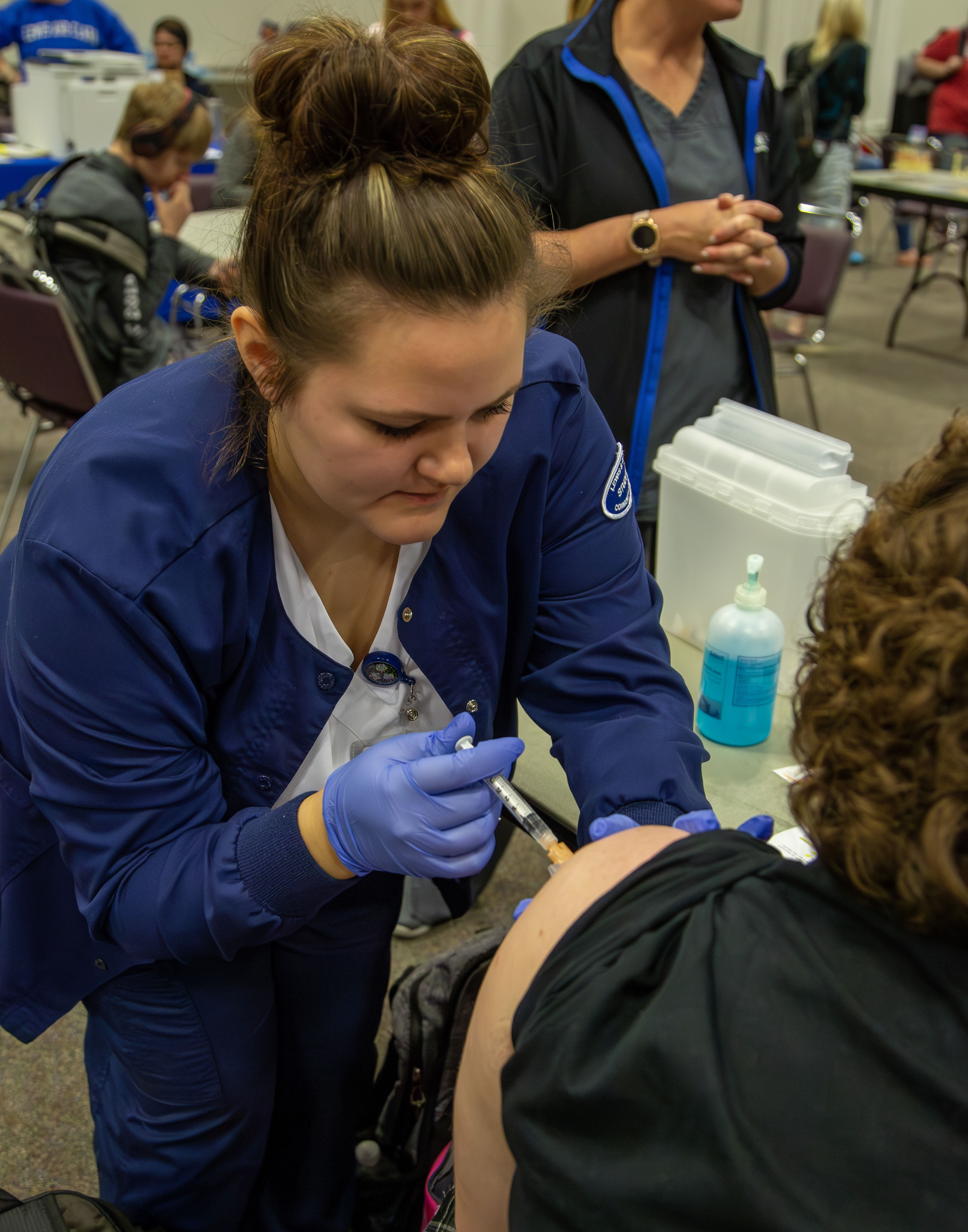 L&C’s Pharmacy Tech program and Wood River Medicine Shoppe will hold a flu shot clinic from 10 a.m.-2 p.m., Tuesday, Sept. 10, in The Commons. JAN DONA/L&C MARKETING & PR