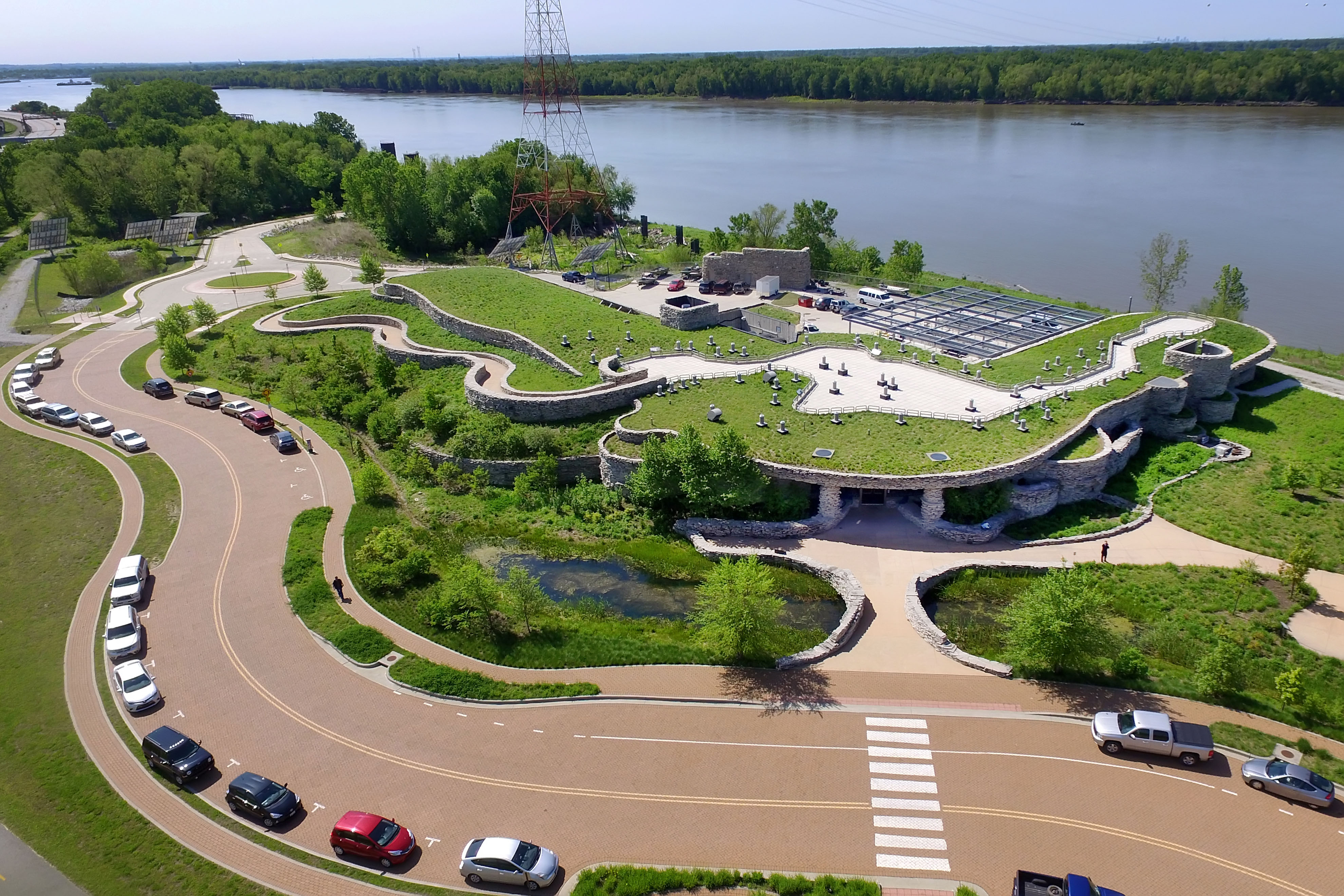 The Jerry F. Costello Confluence Field Station in East Alton. PHOTO BY LUKE JUMPER/S. PAIGE ALLEN 