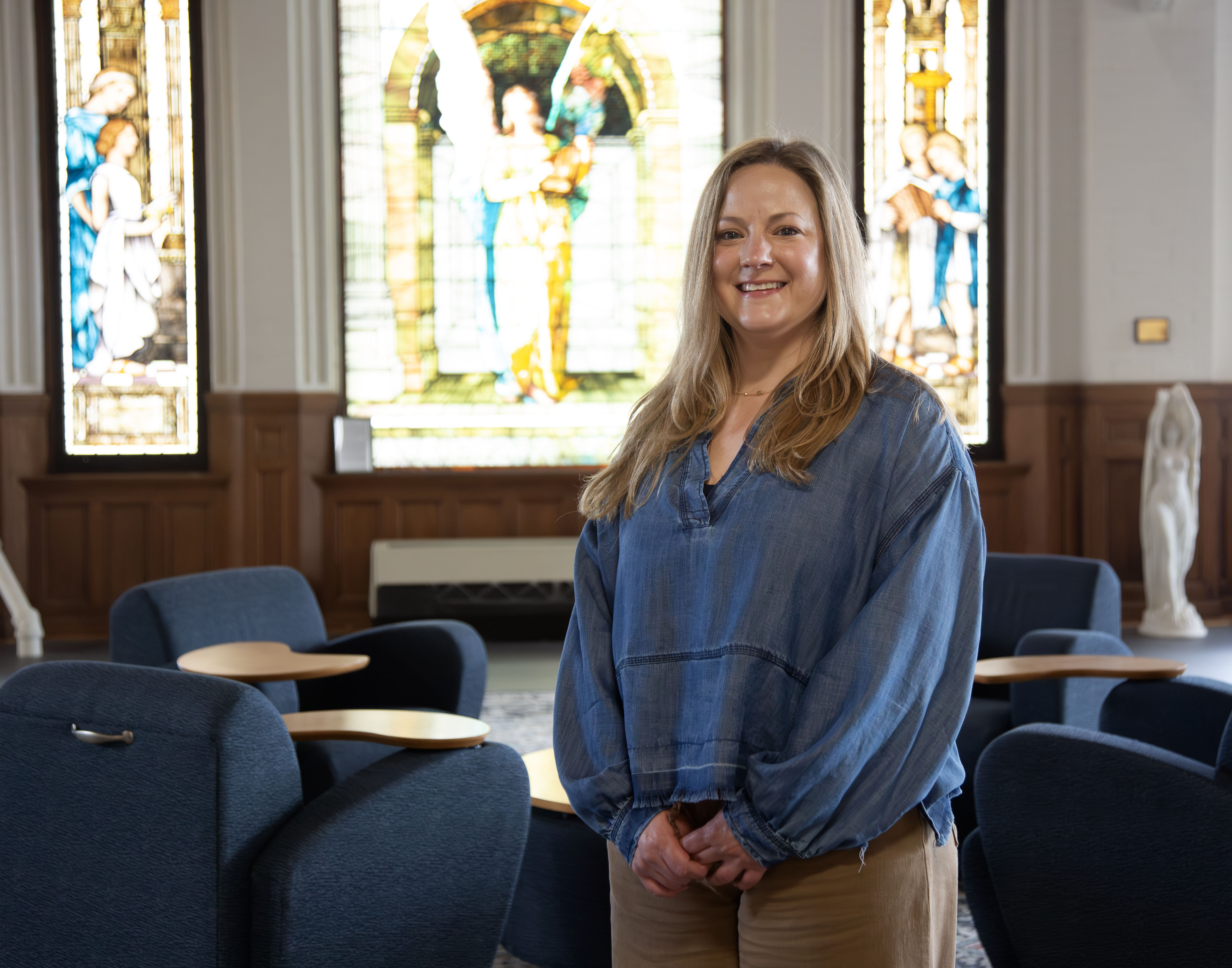 LC Alumna Destiny Lednicky was recently appointed by Governor Pritzker to be a member of the Illinois Affordable Housing Advisory Commission. LAURA INLOW/LC Marketing & PR