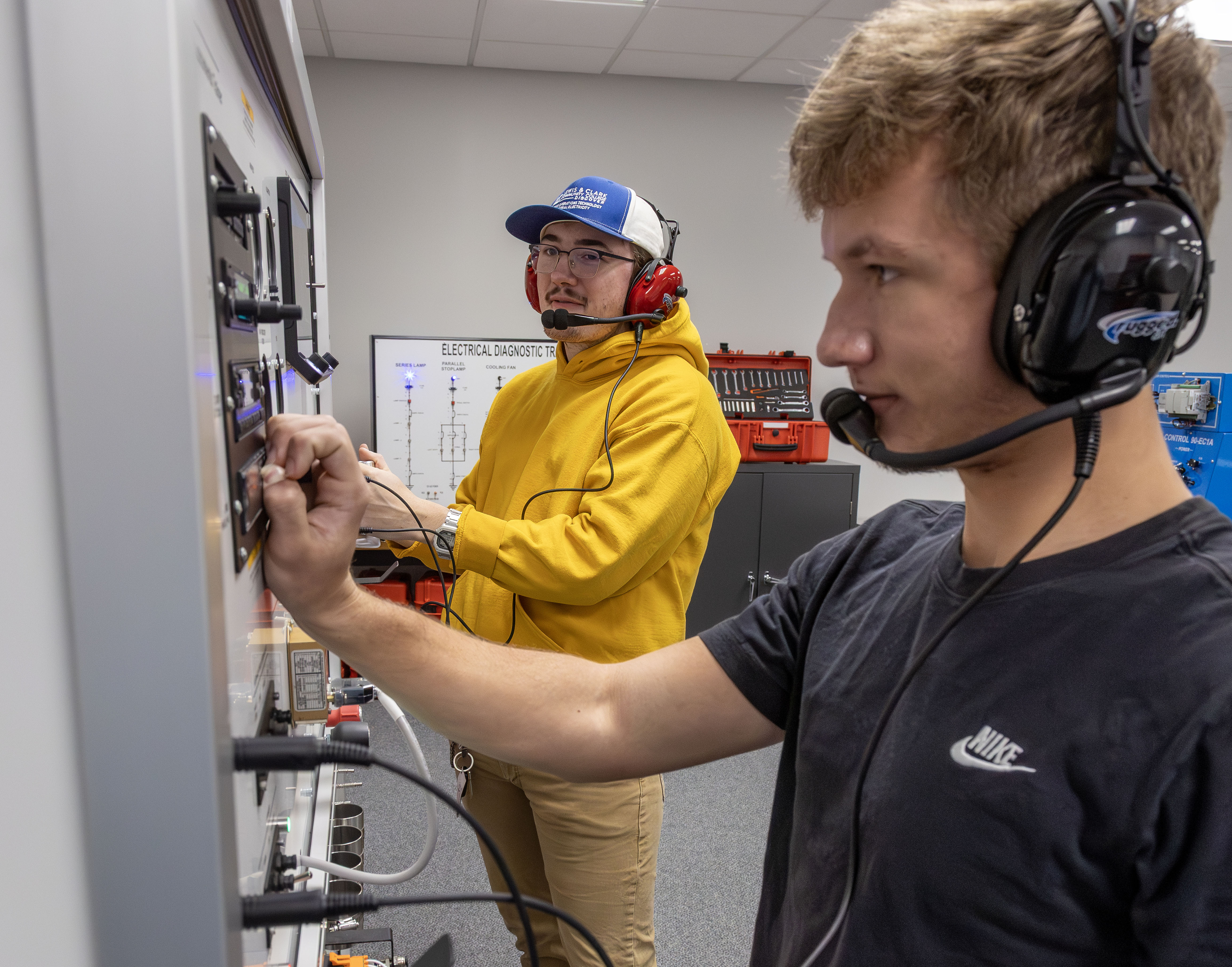 Lewis and Clark Community College’s Avionics program continues to offer courses during the Fall 2026 semester. JAN DONA/LC Marketing & PR